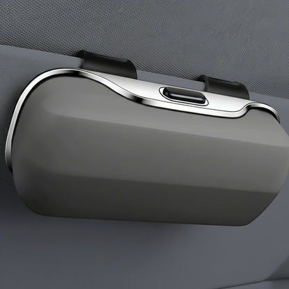 SUNCRATE – Estuche elegante para gafas de sol para un interior de coche ordenado