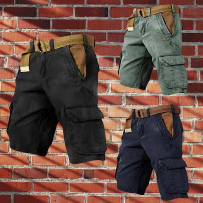 Pantaloncini MAVERICK - Comodi pantaloncini cargo con molte tasche per uomo