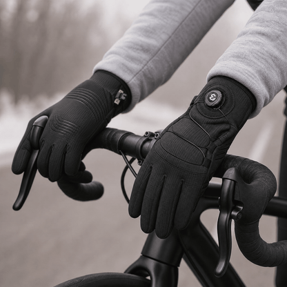 GRIPVORA – Winter-Fahrradhandschuhe mit Drehverschluss