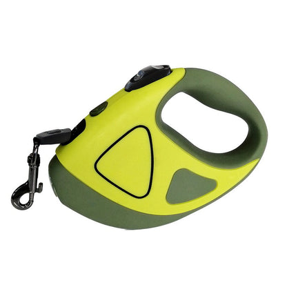 CONTROLLITE Leash – Automatic Dog Leash with LED Light & Ergonomic Anti-Slip Handle