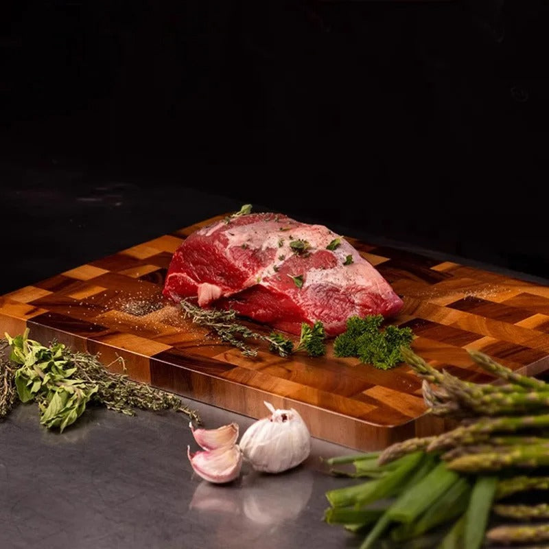 Tabla de cortar de madera de acacia PureWood – Elegante y funcional para cualquier cocina