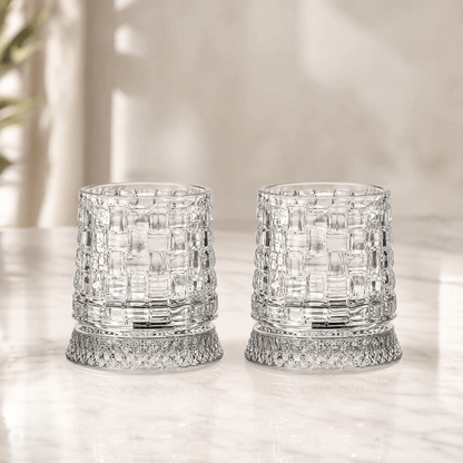 VETRANO – Verres à whisky avec base rotative à 360°