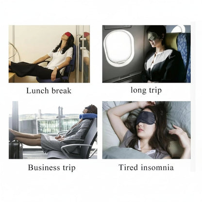 CALMEYES – Leichtes Seidenoptik-Schlafmaske für entspannten Schlaf