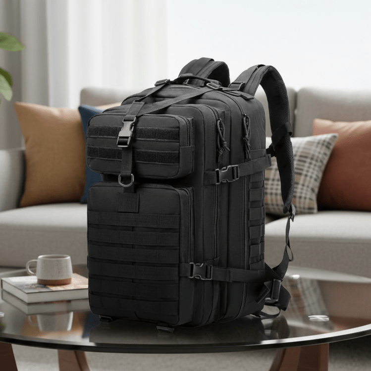 ADVENTUREPACK – Mochila táctica impermeable de 50 L de volumen para viajes y aventuras al aire libre