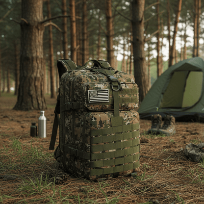 ADVENTUREPACK – Mochila táctica impermeable de 50 L de volumen para viajes y aventuras al aire libre