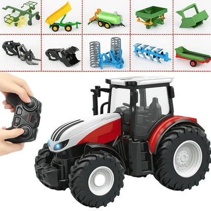 AGROTRAX – 1:24 ferngesteuerter elektrischer Sattelzug mit Beleuchtung 5