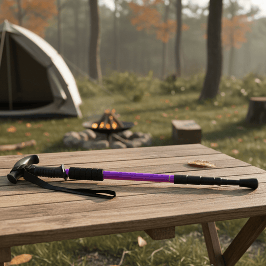 ALUROAM – Leichte Teleskop-Wanderstöcke mit sicherem, rutschfestem Griff 0