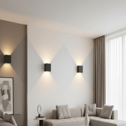 AMBIWALL – Kabellose, wiederaufladbare LED-Wandleuchte mit verstellbarem Lichtkegel 0