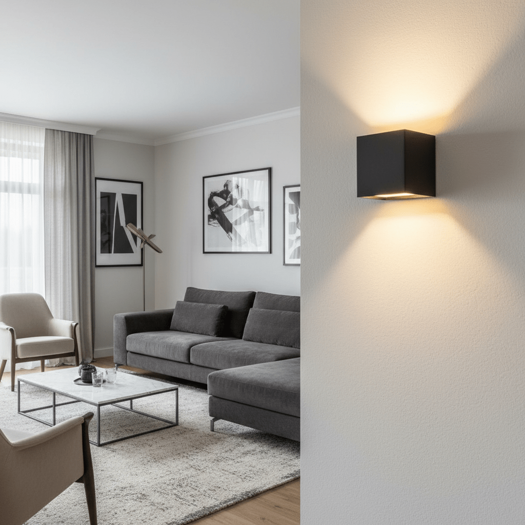 AMBIWALL – Kabellose, wiederaufladbare LED-Wandleuchte mit verstellbarem Lichtkegel 1