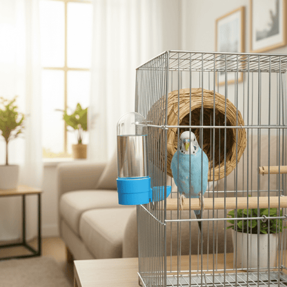 AQUAFEED – Automatischer Vogeltränke- und Futterspender 3
