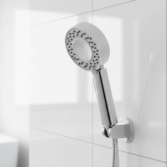 AQUAPULSE – Hochdruck-Doppelseitiger Seifenspender-Duschkopf für gründliche Reinigung 0