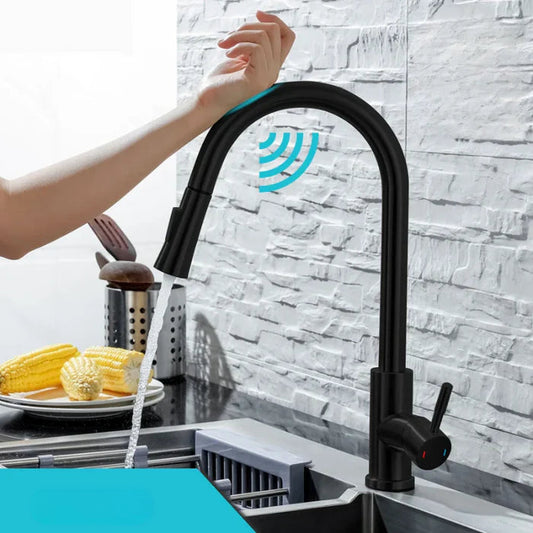 SILQUA – Smart Sensor Kitchen Faucet with Pull-Out Spout