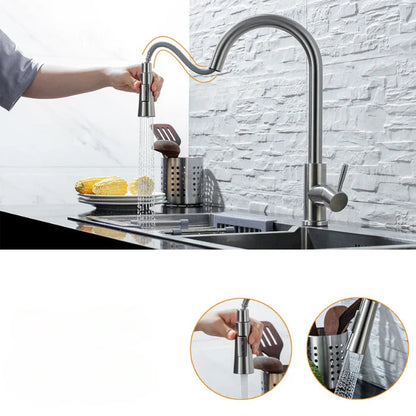 SILQUA – Smart Sensor Kitchen Faucet with Pull-Out Spout