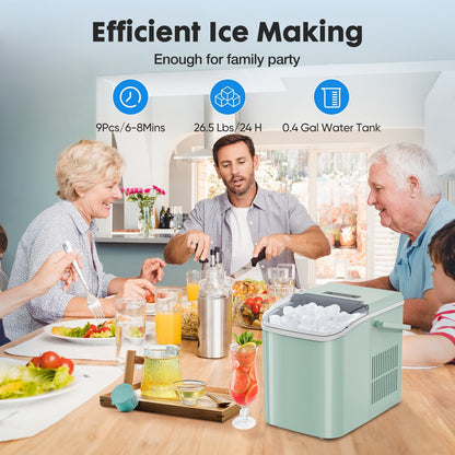 ARCTICCUBE – Kompakter tragbarer Eisbereiter mit Selbstreinigungsfunktion 2