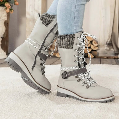 ARCTYON – Orthopädische, wasserdichte Winterstiefel für Damen mit Thermofutter 5