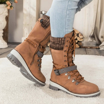 ARCTYON – Orthopädische, wasserdichte Winterstiefel für Damen mit Thermofutter 6