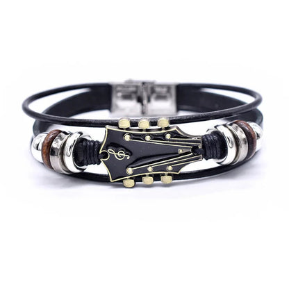 AXECHORD – Gitarren-Lederarmband mit Vintage-inspiriertem Design 8