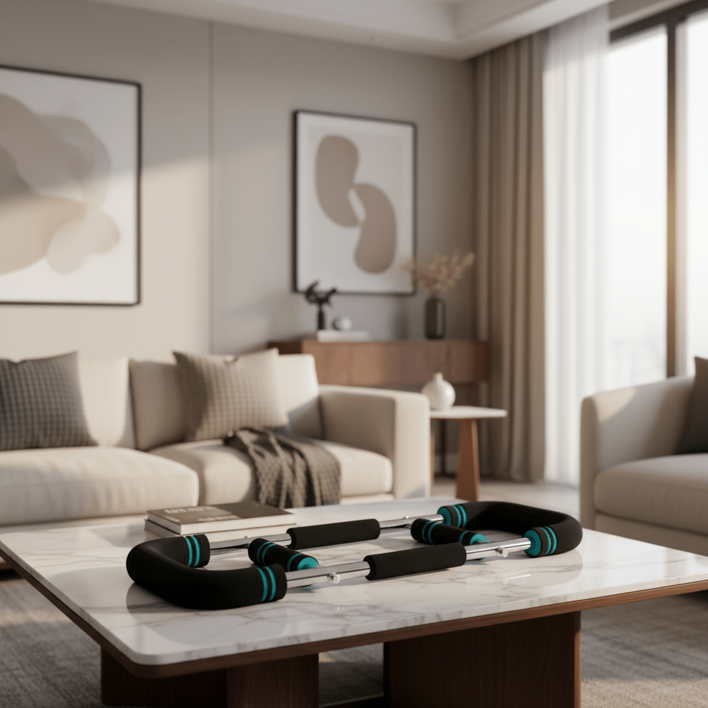 Twisterflex - Barra di allenamento regolabile per l'allenamento muscolare mirato di braccia e torace