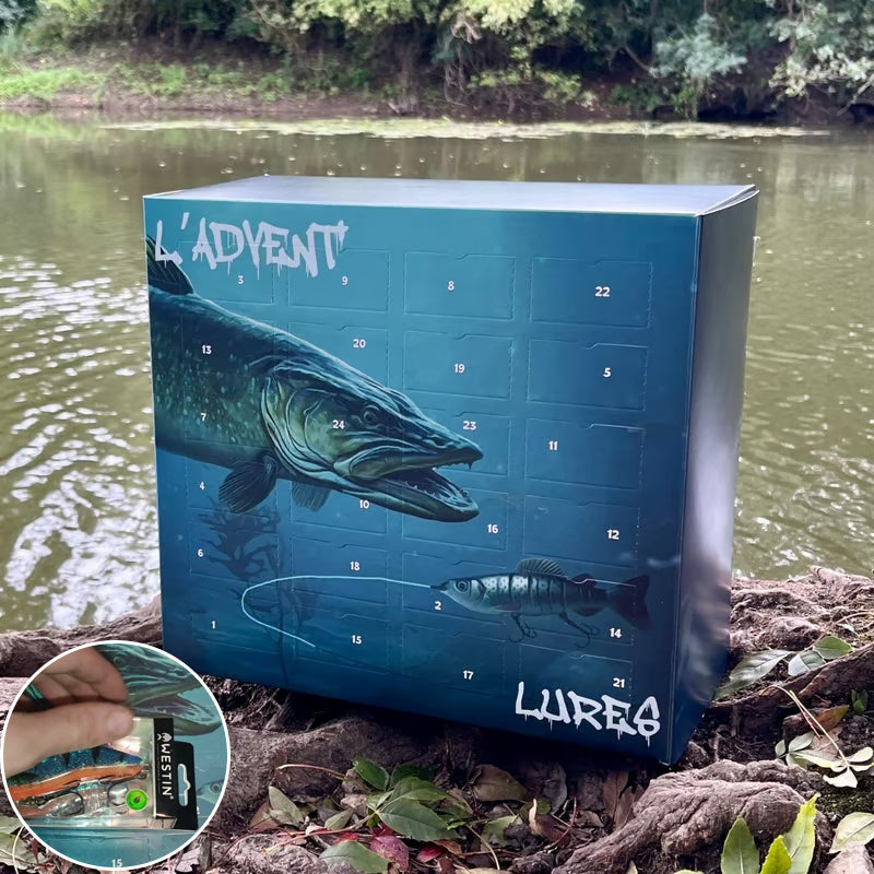 ANGLORIA – Advent Calendar 2025 for Anglers with 24 Unique Lures