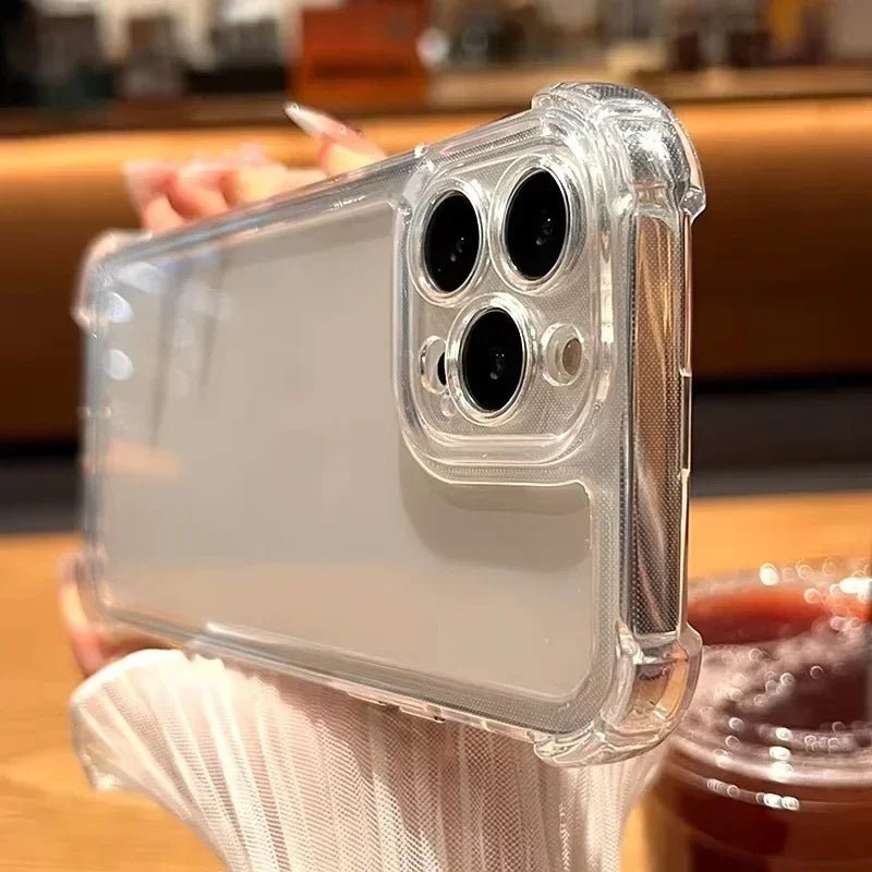 AeroGuard – Stoßfestes transparentes Bumper Case für iPhone 11-17 0