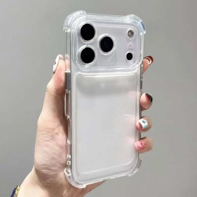 AeroGuard – Stoßfestes transparentes Bumper Case für iPhone 11-17 1