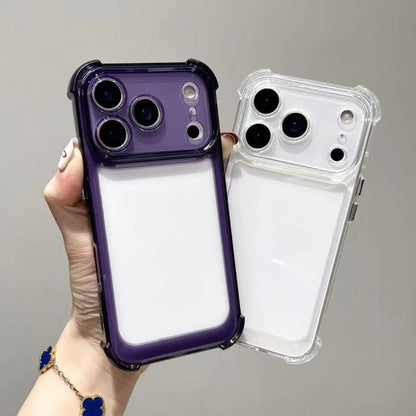 AeroGuard – Stoßfestes transparentes Bumper Case für iPhone 11-17 3