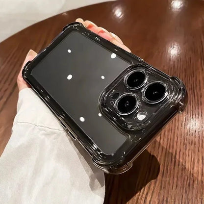 AeroGuard – Stoßfestes transparentes Bumper Case für iPhone 11-17 7