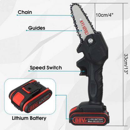 CHAINCUT PRO - Electric cordless chainsaw for fast & efficient work