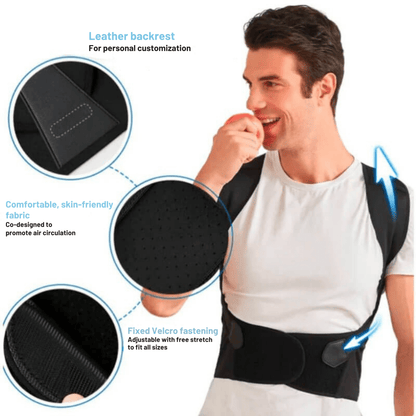SPINELIGN – Ergonomischer Haltungskorrektor für Rücken & Schultern
