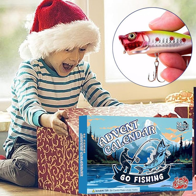FISHMAS – Calendrier de pêche 24 jours de compte à rebours de Noël 2025