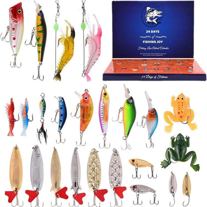 FISHMAS – Calendrier de pêche 24 jours de compte à rebours de Noël 2025