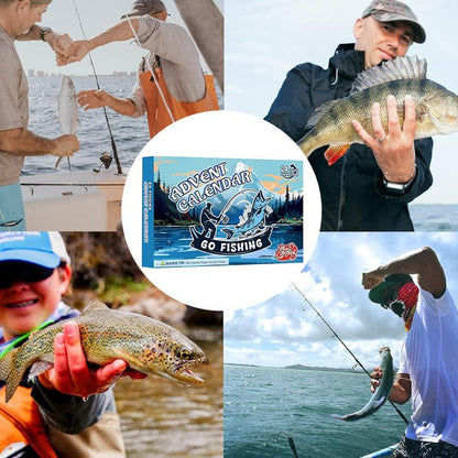 FISHMAS – Calendrier de pêche 24 jours de compte à rebours de Noël 2025