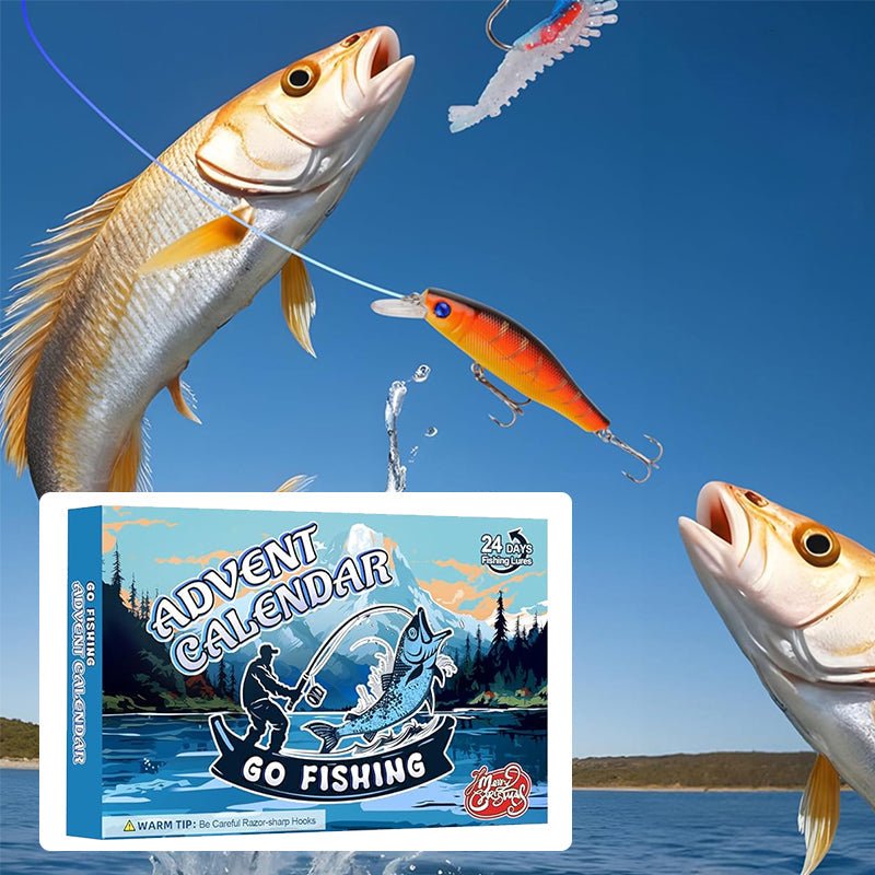 FISHMAS – Calendrier de pêche 24 jours de compte à rebours de Noël 2025