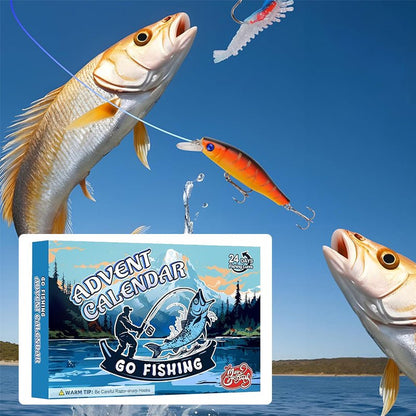 FISHMAS – Calendrier de pêche 24 jours de compte à rebours de Noël 2025