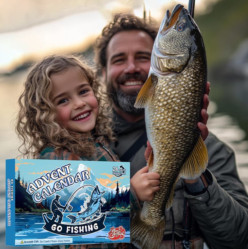 FISHMAS – Calendrier de pêche 24 jours de compte à rebours de Noël 2025