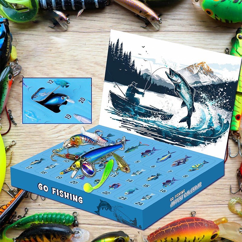 FISHMAS – Calendrier de pêche 24 jours de compte à rebours de Noël 2025