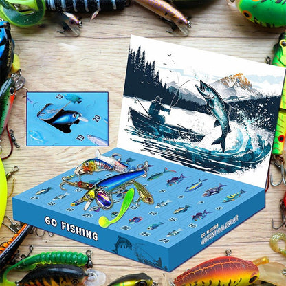 FISHMAS – Calendrier de pêche 24 jours de compte à rebours de Noël 2025