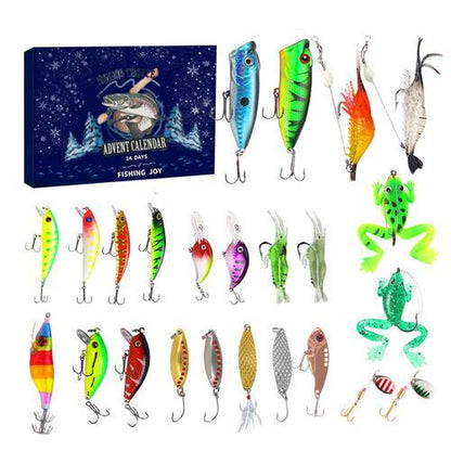 FISHMAS – Calendrier de pêche 24 jours de compte à rebours de Noël 2025