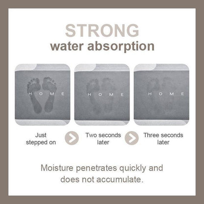 AquaComfort Bath Mat – Quick-Drying Microfiber Mat for Comfort & Style