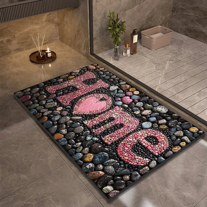 AQUASOFT BATH MAT – Diatomaceous Earth Bath Mat for Safety & Comfort