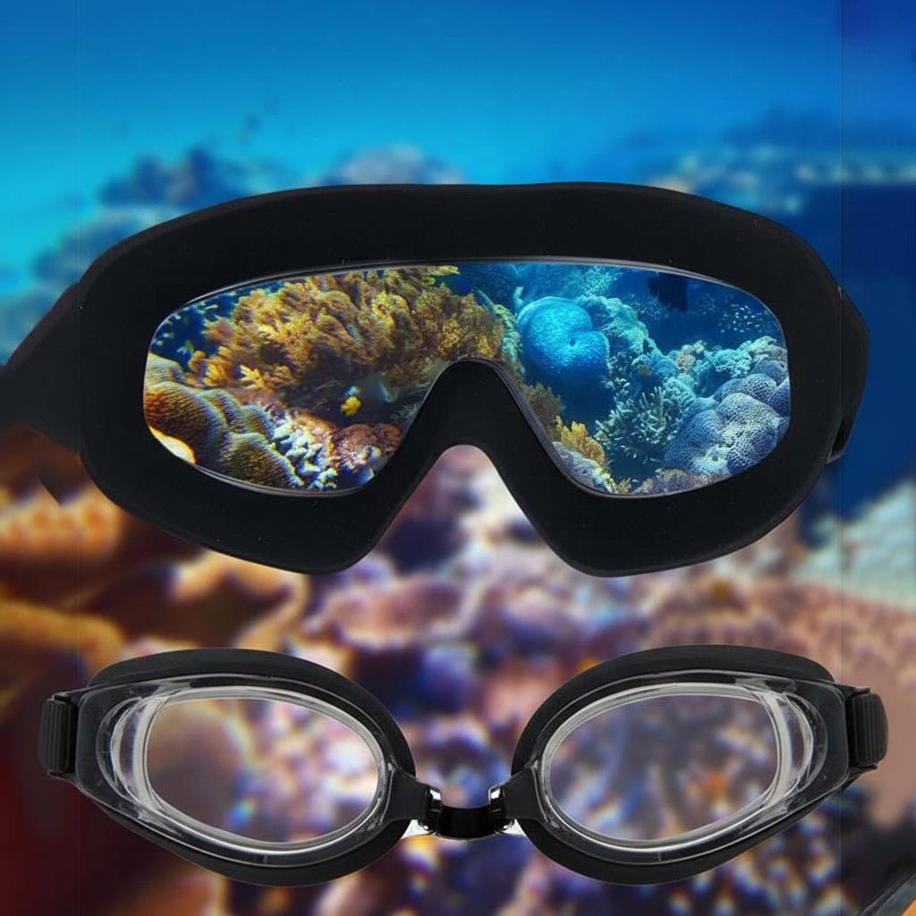 AquaVision Schwimmbrille Damen - Beschlagfrei mit 180° Sichtfeld und Ergonomischem Design 2