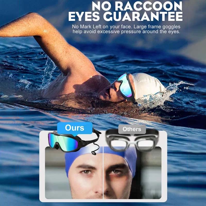 AquaVision Schwimmbrille Damen - Beschlagfrei mit 180° Sichtfeld und Ergonomischem Design 4