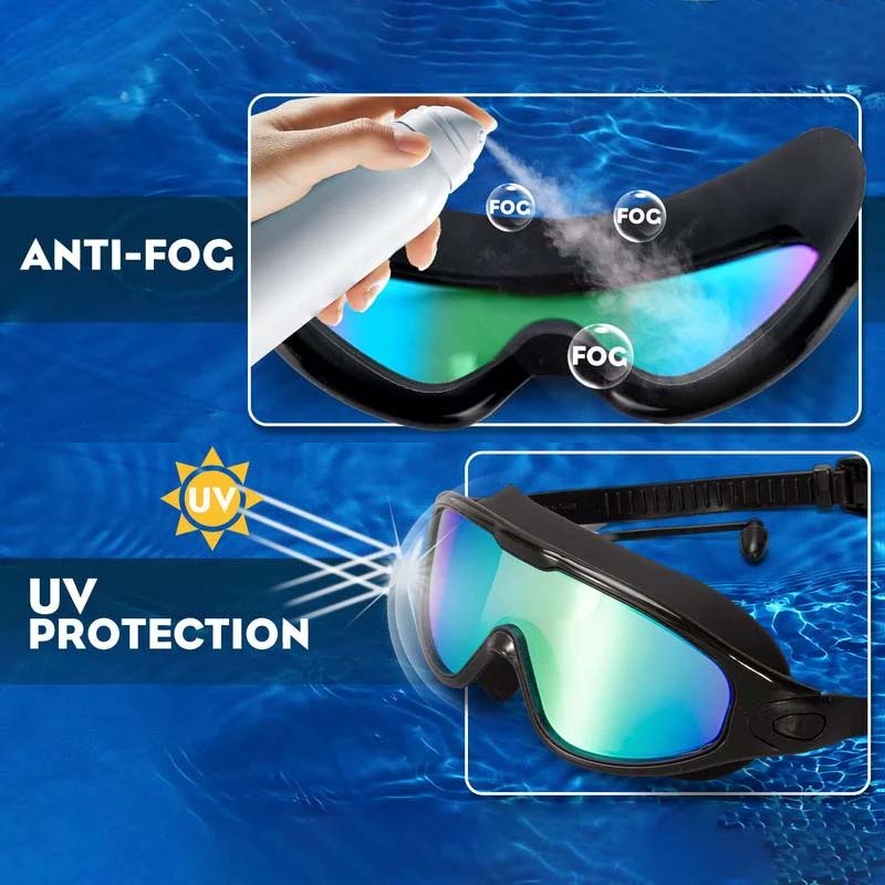 AquaVision Schwimmbrille Damen - Beschlagfrei mit 180° Sichtfeld und Ergonomischem Design 7