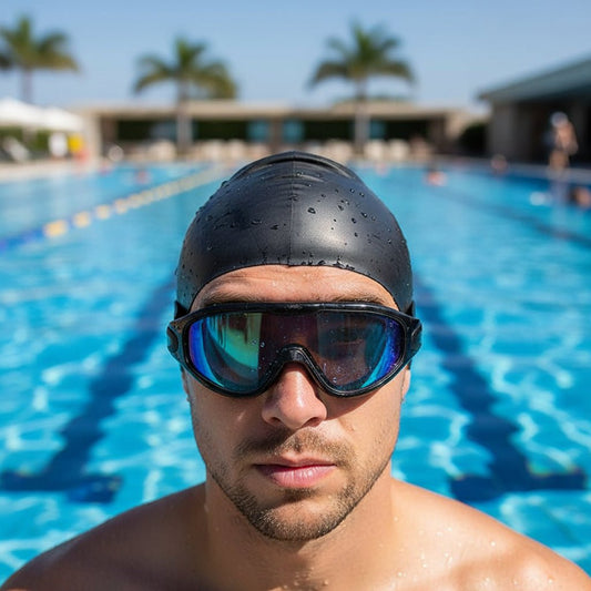 AQUAVISION – Gafas de natación antivaho con campo de visión de 180°