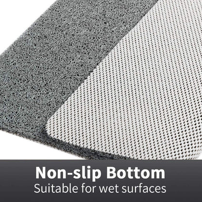 Aqualuxe Shower Mat - Non-slip shower mat with hygienic drainage system & spa comfort
