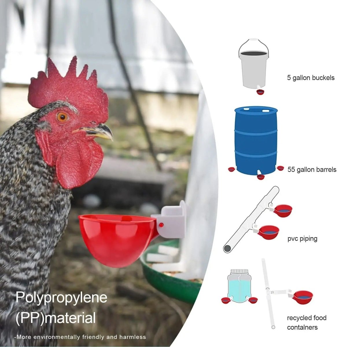 POULTRIX – Automatic Chicken Waterer for Healthy Flocks