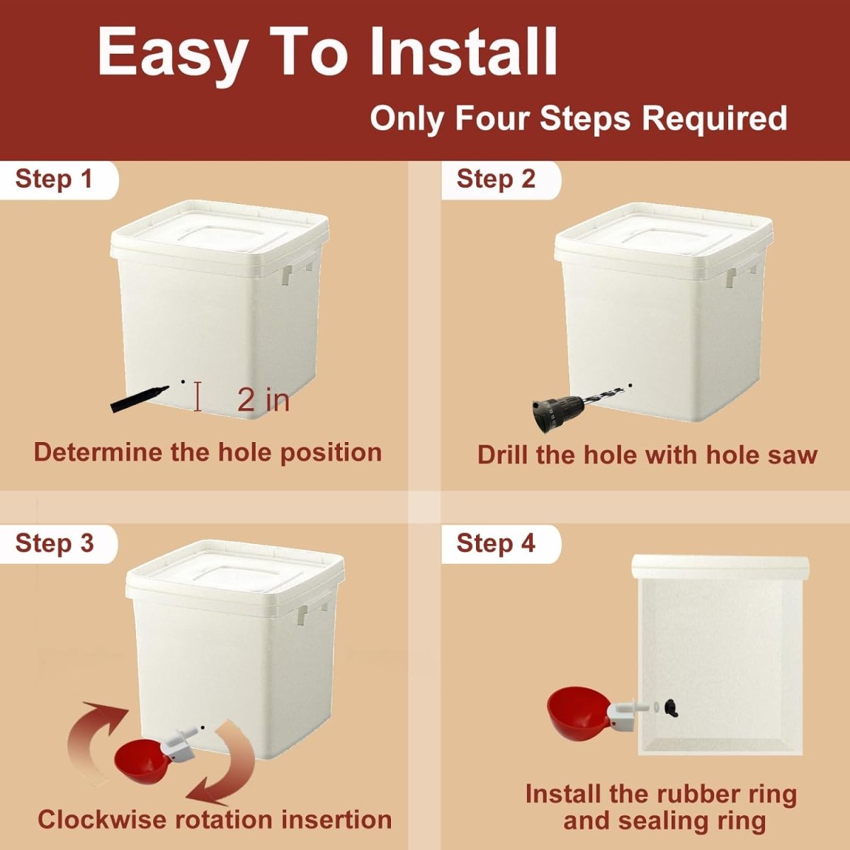 POULTRIX – Automatic Chicken Waterer for Healthy Flocks