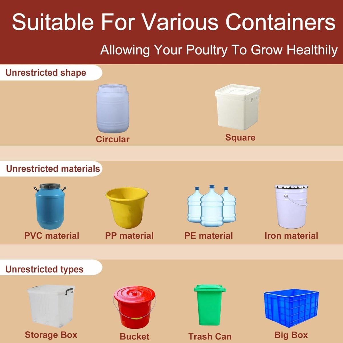 POULTRIX – Automatic Chicken Waterer for Healthy Flocks