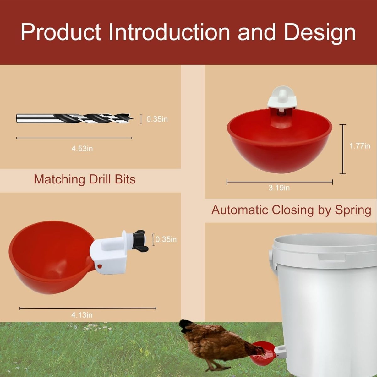 POULTRIX – Automatic Chicken Waterer for Healthy Flocks