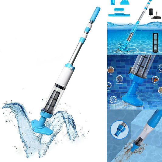 POOLIX – Aspirateur de piscine sans fil pour un nettoyage sans effort